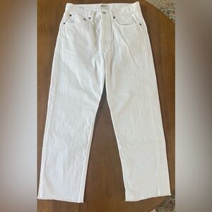 AGOLDE “element color” (white) ‘90s crop Jean size 27